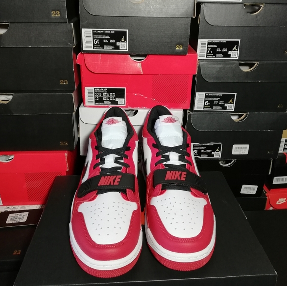 AIR JORDAN LEGACY 312 LOW "CHICAGO" BLACK CEMENT MEN'S US 11 BRAND NEW IN BOX - Picture 7 of 11